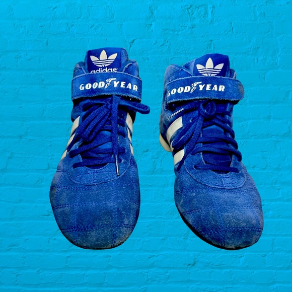 VINTAGE ADIDAS MONACO GOODYEAR RACING SHOE - SIZE 6.5 Women - Picture 4 of 5